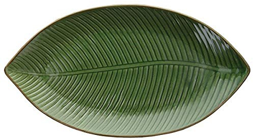 Tognana Relief Zaira Leaf Plate 34x18x3cm