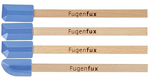 Fugenfux HaWe Fugenfux Mix-Set 14.040, Universal, rund für Glas und Anschlüsse, Bad Sanitär - 4-teiliges Set