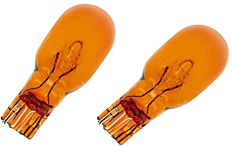 2x Jurmann WY16W 12V Original Orange Halogen Ersatz Birne für Blinker Bremslicht Hecklicht Rückfahrlicht - E-geprüft