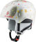 Alpina PIZI - Sicherer, Bruchfester & Individuell Anpassbarer Skihelm Mit Abnehmbaren Ohrenpolstern Für Kinder, pearlwhite-Hearts Gloss, 46-51 cm