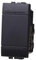 ETTROIT MODULI PRESE INTERRUTTORI SHUCKO PULSANTI TV DIMMER COMPATIBILE SERIE LIVING NERI-(INTERRUTTORE UNIPOLARE)