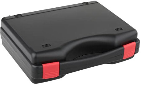 perfk Caja de Herramientas de Protección Multifunción con Esponja, Organizador de Espuma, Compartimento de Bricolaje, Caja Vacía Duradera, 281mmx230mmx82mm