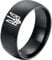 Vepoty Ukraine Ring 8 mm Edelstahlring Ukraine Nationalemblem Land Ring Modering für Damen Herren