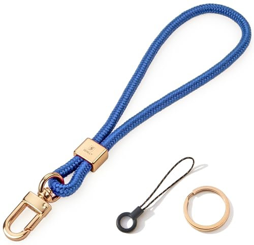 SENLLY Armband Schlüsselanhänger Kurz, Originellem Minimalistisch Design Schlüsselband für Schlüssel