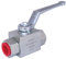 URPIZY 1PC Hydraulische 2-Wege-Hochdruck-Kugelhahn - 1/2 für BSP - 500 Bar MWP Hydraulische Kugelhahn Kohlenstoffstahl