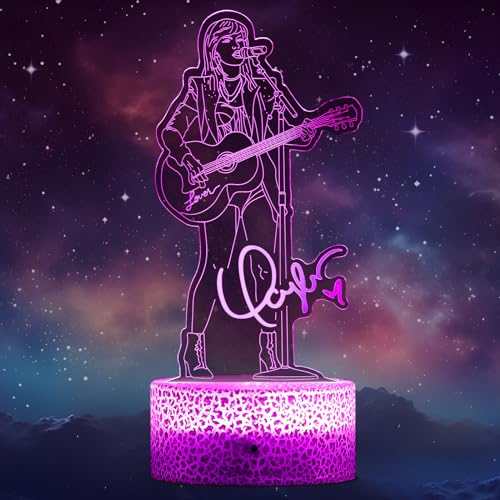QQAAMZ Tyle Swei Fter Lampe 3d Illusion Lampe Genshin Impact Nachtlicht Kinder Touch Mit Fernbedienung Nachttischlampe Anime Merch Led Lampe Gadget Weihnachten Geburtstag Geschenk