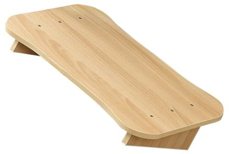 EXCEART Fußstütze Fußbank fu?stütze Kissen fußhocker aus Holz Hocker für Kinder Holz fu?hocker Fußschemel fürs Büro Büro-Tritthocker WC-Fußhocker einstellbar Pedal Tisch hölzern