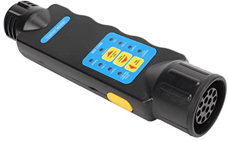 Anhängertester, 12 V, 13-polig, Anhängerkupplung, Licht, Steckdose, Verkabelungstest, Diagnosewerkzeug, Widerstandstest, Fehlererkennung für Wohnmobile, Anhängertester, Anhänger,