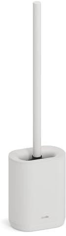 stardis Pure WC Bürste Toilettenbürste matt Silikon Klobürste kompakt antibakteriell Bürstengarnitur Zartgrau