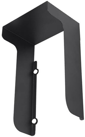 Smileshiney Ring Doorbell Cover | Sun Protection Waterproof Doorbell Covers | Doorbell Weather-Blocking Rain Cover, Black Doorbell Protector for Camera Doorbells