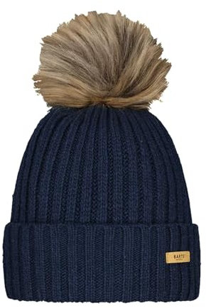 Barts Damen M�TZE Augusti Beanie, blau