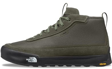 THE NORTH FACE Unisex Clyffe Mid Insulated Waterproof | Sneaker Boots for Men & Women, Vibram Outsoles Hiking, New Taupe Green/Bark Mist, 8.5 UK