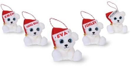 History & Heraldry My Christmas Bear tree decoration (Happy Xmas)