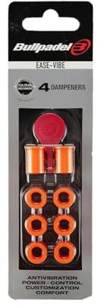 Bullpadel Blister (4 UDS) ANTIVIBRADOR Ease Vibe Naranja