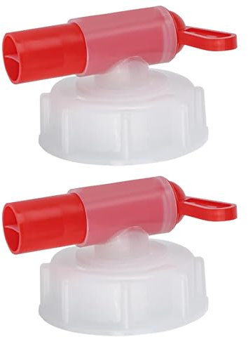 Set di 2 taniche per rubinetti, adatti per taniche d'acqua con rubinetto, serbatoi d'acqua domestici, soluzioni nutrizionali per piante da giardino, acqua