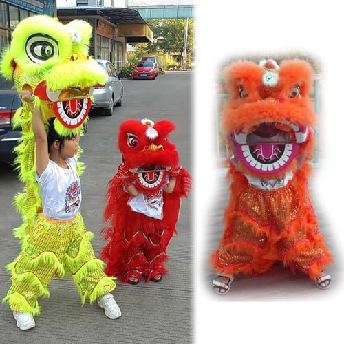 Costume de danse du Nouvel An chinois pour enfants, costume de mascotte de dragon de festival, ensemble d'exercices de sport, accessoires de performance