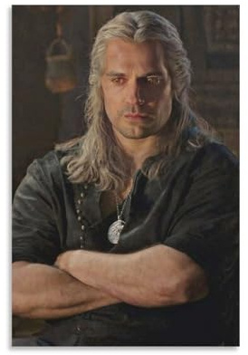 Poster der TV-Serie The Witcher (3) auf Leinwand, Wandkunstdruck, Poster, Foto, Gemälde, Poster, Raumdekoration, 60 x 90 cm