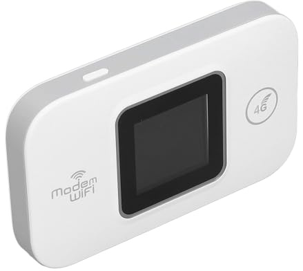 Keenso Entsperrte 4G LTE WiFi -Modem Hochgeschwindigkeit Portable 4G Router für Mobiltelefone Laptops -Tablets für Bis zu 10 Benutzer
