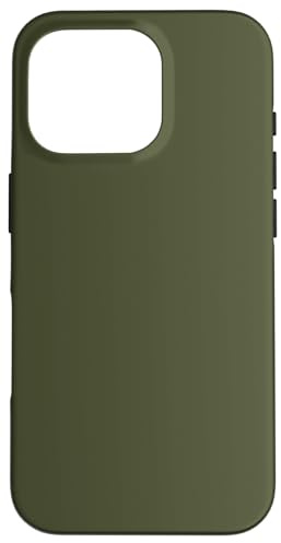 Olive Green Case for iPhone 16 Pro