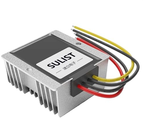 Regulador de Voltaje de 10-36V a 12V13.8V/15V/19V20V/24V CC a CC módulo regulador de Fuente de alimentación de Refuerzo 20A Resistente al Agua(Output5A,24V)