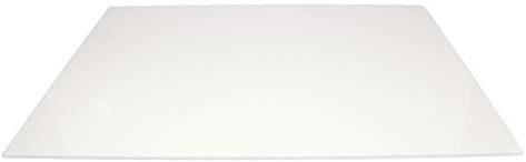 Base de pastel - blanco - acrílico - reutilizable - redonda - estable - placa de pastel - Cake Board, weiß, 30x40 cm - eckig