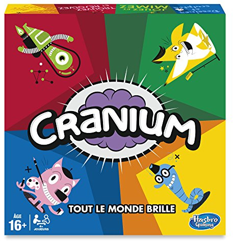 Cranium, Jeu de Societe, Jeu d'ambiance Adultes pour apéros et soirées, Version Francaise