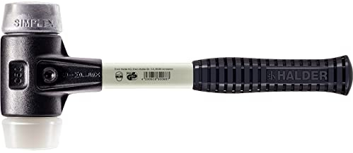 Simplex Schonhammer, Superplastik / Weichmetall; mit verstärktem Tempergussgehäuse und Fiberglasstiel | D=80 mm | 3779.080