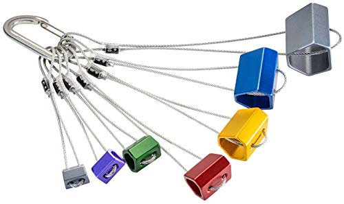 Black Diamond Wired Hexes No. 4-10 Nuts, Multi, One Size