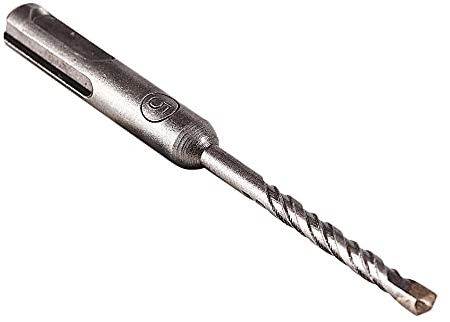 Amtech - SDS+ masonry drill bit, tungsten carbide tip, fast drilling in brick/concrete, length 110mm, 5mm x 110mm