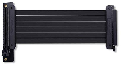 Phanteks PH-CBRS_FL22 – 220mm Pci-E X16 Riser Cable, 90 Degree Adapter, Emi Shielded, Slim Design