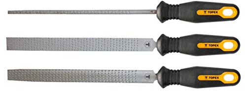 Holz-Raspel-Set, 3-teilig, flach, halbrund, rund, 200 mm