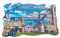3D Gran Canaria Spanien Kühlschrank Kühlschrankmagnet Tourist Souvenirs Handgemachte Harz Handwerk Magnetische Aufkleber Home Küche Dekoration Reise Geschenk