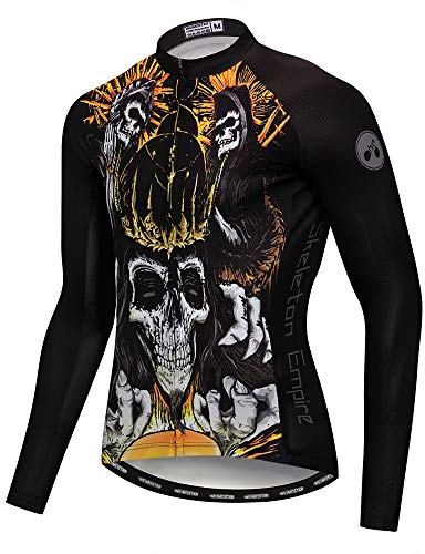 Bike Long Trikot Herren Radtrikot Mountain Road Top MTB Shirts Langarm Bekleidung