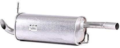 ASMET 07.146 Endschalldämpfer für FORD Fiesta Mk5 Schrägheck (JH1, JD1, JH3, JD3)