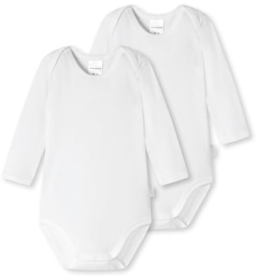 Schiesser Baby Mädchen Body Bodies 1/1 Langarm 2er Pack Doppelpack - 181784