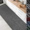 Floordirekt Küchenläufer Granada - Teppich-Läufer auf Maß für die Küche - Breite: 80 cm - Moderne & hochwertige Wohnteppiche (Grau, 80 x 300 cm)