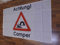 Fahne Flagge Achtung Camper 90x150 cm Party Hissflagge Fahnen