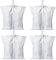 ABCCANOPY Baldacchino Pesi 68 kg Tenda Sabbia Borse, Confezione da 4 pezzi (Bianco)