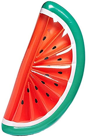 Lit Flottant De Natation Matelas Flottant Gonflable Roquin Natation Melon d'eau Sports Nautiques Piscine Lit Lounge Lit Flottant Piscine Chaises Longues