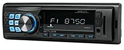 Muse M-195BT - Radio para el Coche con Bluetooth, Lector Tarjeta SD y Entrada Auxiliar 4 x 40W