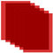 Selens 6 Stück 40 x 50 cm Beleuchtungsgel-Filter, rotes Blitzlicht, Farbkorrektur, transparente Overlays für 800 W Rotkopf, Stroboskoplicht, Fotografie, Fotostudio, Lesen, Handwerk