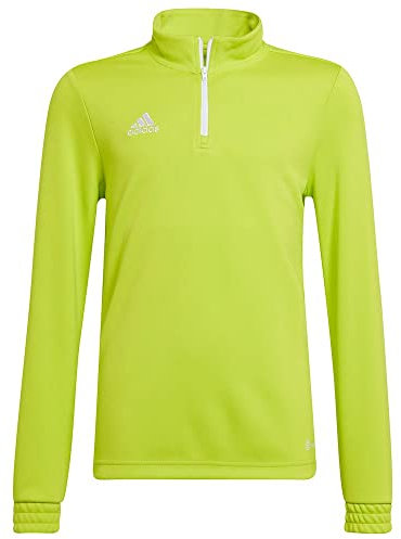 adidas Unisex Kids Entrada 22 Training Top, Team Semi Sol Yellow, 13-14 Years