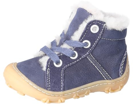 RICOSTA Mädchen und Jungen Stiefel ELIA, Kinder Lauflernschuhe, Weite: Weit, terracare,Barfuß-Schuh