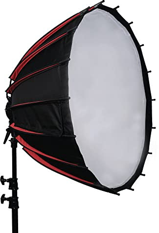 Rotolight R120 Collapsible 16 Sided Parabolic Softbox & Eggcrate – Compatible with Bowens mount - Light Shaper for Location and Studio Settings