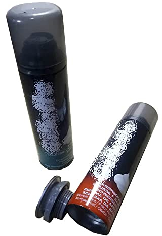 Original Sichtschutzschaum (Marke: bekannt) - Rasierschaum mit Fach mit Geheimnis - echter Rasierschaum Safe STASH - Camouflage Rasierschaum