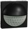 Schneider Electric MEG5710-0403 ARGUS 180 Bewegungsmelder, Schwarz Matt, Standard