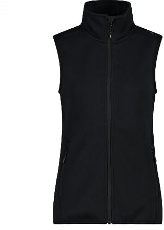CMP - Damenweste, Schwarz-Titan, XXXXL