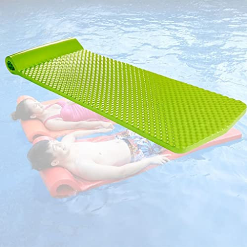 Tapis Flottant Tapis Flottant en Mousse de Piscine, lit Flottant XPE Confortable et antidérapant ne nécessite Pas de gonflage à l'air, Bain de Soleil de Loisirs (Size : 183x66x3.8cm/72x26x1.5)
