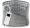 Coussin Chauffant Electrique, STUOGYUM Ceinture Chauffante Lombaire 120x30CM avec 6 Niveaux de Chaleur et Arrêt Automatique, Lavable Ceinture Lombaire pour Dos Cervicales Abdomen-Gris