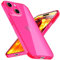NALIA Translucent Neon Cover compatible with iPhone 15 Case, Transparent Colorful Shiny See Through Phonecase, Slim Anti-Yellow Glossy Silicone Protective Coverage, Shockproof Backcover, Color:Pink